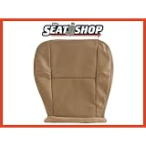 09 10 11 Cadillac Escalade Tan Perf & AC Leather Seat Cover RH bottom by The Seat Shop