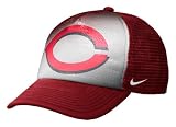 Cincinnati Reds Women's Nike Red Fashion Trucker Snapback Adjustable Hat