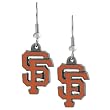 Silvertone San Francisco Giants Dangle Earrings