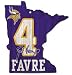 Wincraft Minnesota Vikings Brett Favre Player Wood Sign-Size: One Size