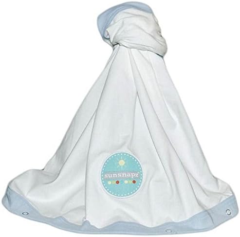 Sunsnapz UPF 50+ Sun Protection Baby Blanket (Maxi 36" x 56", Sky Blue)