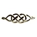 9ct Yellow Gold Celtic knot brooch