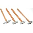 4 Steel Ball Pein Planishing Swiss Design Metal Hammers