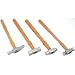 4 Steel Ball Pein Planishing Swiss Design Metal Hammers
