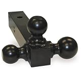 Sportsman Series TBM3 2 Solid Steel 3-In-1 Trailer Ball Mount