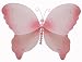 10" Medium Pink Crystal Butterfly Decorations - butterflies hanging nylon nursery bedroom girls room ceiling wall decor, wedding birthday party baby bridal shower 10" Medium Pink Crystal Butterfly Decorations - butterflies hanging nylon nursery bedroom girls room ceiling wall decor, wedding birthday party baby bridal shower
