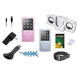 Buy 10 Items Accessory Combo Kit for Sony Walkman E Series Walkman (NWZ-E353 &...