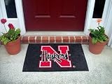 Univ of Nebraska Coir 2x3 20x30 Floor Mat (Rug) - Nebraska Cornhuskers NCAA College Athletics