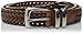 Perry Ellis Men's Portfolio Braided Leather Belt (Sizes 30-54 Inches Big & Tall)