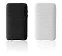 Belkin Grip Pulse Duo Silikonhülle für Apple iPod Touch 3G (2-Pack) schwarz/ klar