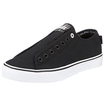 VANS M FERRIS SLIP-ON VHHPY28, Herren Sneaker, schwarz, (Black/White )
