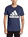 adidas Men's Badge of Sport Classic Tee, Collegiate Navy/White, Small