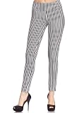 2B Stripe Ponte Skinny