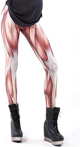 Women's Leggins Galaxy Pants Punk Muscles Plus Size