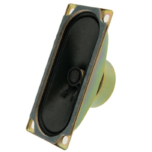 Replacement 120mm x 50mm Square Mount LCD TV Speaker 10W 8 Ohm