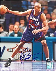 Vince Carter Toronto Raptors Autographed / Signed 8x10 Photo