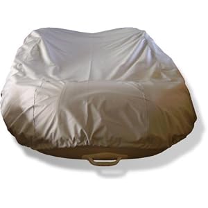 NEW BLUE 14' VORTEX INFLATABLE BOAT DINGY DINGHY COVER BEST AVAILABLE 600D, WITH DRAW STRING AND STRAPS, FITS UP TO 14' LONG, 6 1 2' WIDE,... by