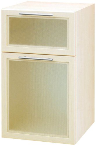 Fackelmann 84334 ACTIVE Unterschrank, Front Touch, 1 Tür, 1Schub, H/B/T 67x40x41 cm