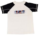 Nautica - Toddler Boys White Print Rash Guard/Swim - 4T