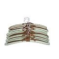 6 Pack of Striped Padded Hangers