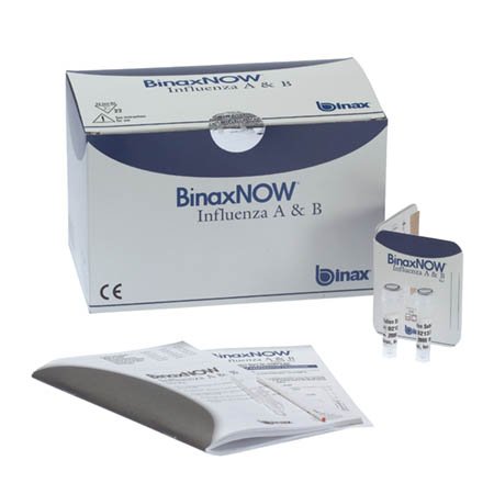 Binaxnow Influenza A and B Test Kit