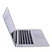 HDE MacBook Air 13 Glossy Case Hard Shell See Through Plastic Snap On Case Fits Models A1369 / A1466 (Seafoam Green)