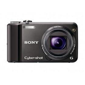 Sony DSCH70B Cyber-shot Digital Still Camera - Black (16.1MP, 10x Optical Zoom) 3 inch LCD
