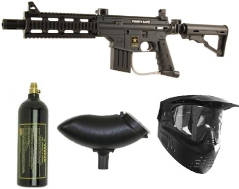 US Army Project Salvo Paintball Marker Gun 3Skull Package