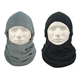 5585 Adjustable Fleece Balaclava (Black)