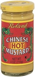 Roland Chinese Hot Mustard, 4-Ounce Jars (Pack of 12)