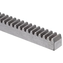 Boston Gear L5156 Rack Gear, 14.5 Degree Pressure Angle, 12 Pitch, 6.0 feet long, Steel