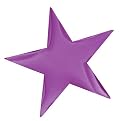 9'' Purple Foil Stars