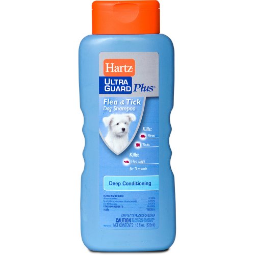 Hartz UltraGuard Plus Flea and Tick Dog Shampoo Coat Therapy