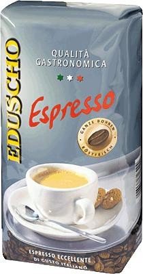 Eduscho Espresso Ganze Bohnen VE=1000g Packung 