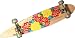Sports : Profi Longboard Komplett Skateboard 104cm Aloha Hawaii
