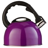 Funkey Kitchen Whistling Purple hob kettle 2.5 Litre