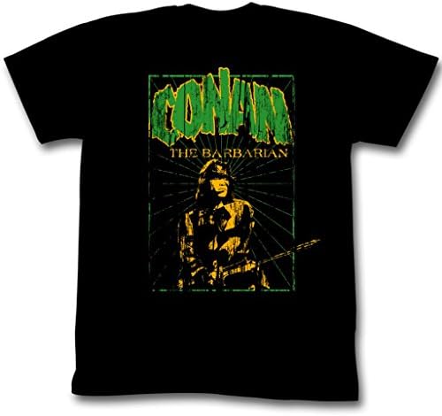 Conan Shirts In the Green Adult Black Tee T-Shirt (XL)