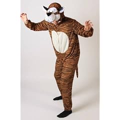 Tigerkost�m Kost�m Tiger Tierkost�m Kost�me Tier Gr. XXL bis 190 cm