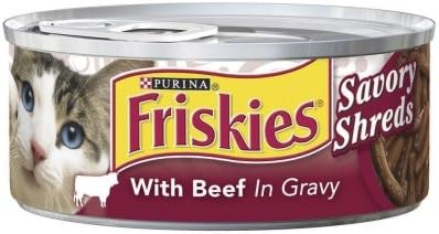 NESTLE PURINA PET CARE CANNED - FRISKIES SHREDDED BEEF Case 24/5.5 OZ