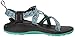Chaco womens Zx1 Ecotread Kids athletic sandals, Dagger, 2 Little Kid US