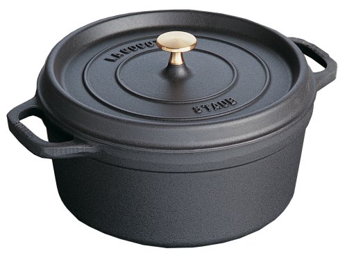 staub ココットラウンド 14cm ブラック 40509-476 1101425