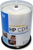 Zoom Produkt-Bild: Hewlett Packard CD-R 52x ink weiss 100er-SP