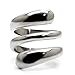 Lanyjewelry Designer Style 316 Stainless Steel Plain Women's Fashion Ring