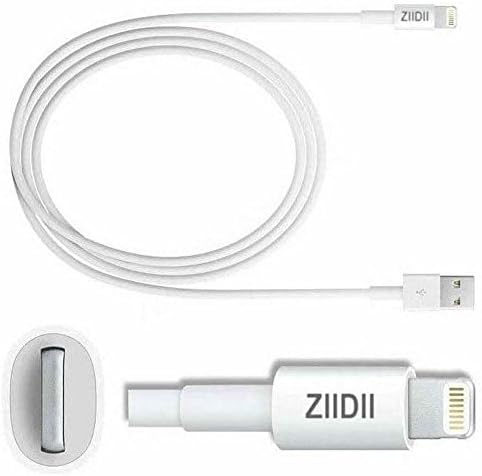 ZIIDII apple MFI certified lightning 10ft 10 feet 8 pin usb cable charge for iphone 6 6s 5 5c 5s plus ipad mini ipod touch-White