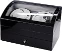 Auer Accessories Artemis 722B Uhrenbeweger Für 4 Uhren Klavierlack