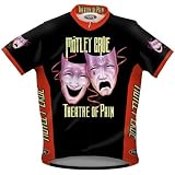 Primal Wear Men's Motley Crue Theatre of Pain Rock Short Sleeve Cycling Jersey - MCTHJ10M