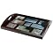 Photo-Holding Host Serving Tray- Espresso