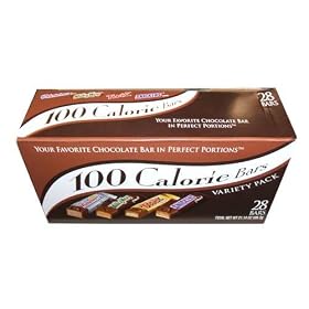 3 Musketeers, Milky Way, Twix, and Snickers 100 Calorie Chocolate Bar 28 Bars