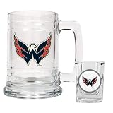 Washington Capitals NHL Boilermaker Set - Primary Logo