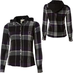Buy Element Bahamas Hooded Flannel Shirt - Long-Sleeve - Ladies by Element